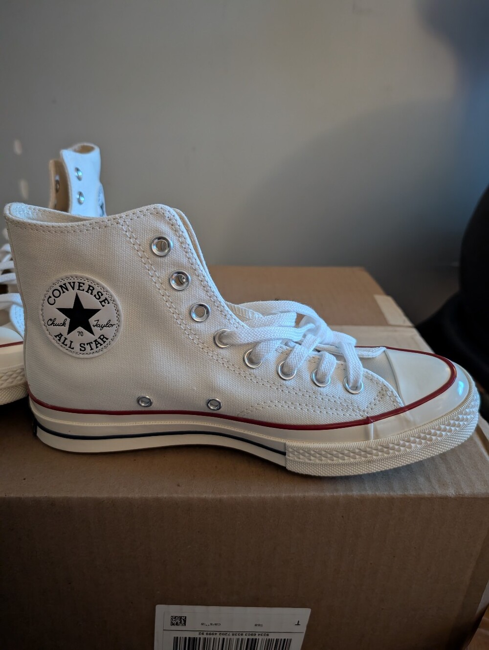 Converse All Star Chuck Taylors White High Tops